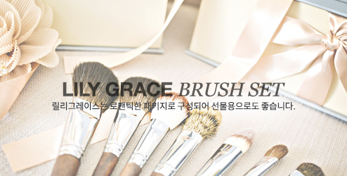배너 - lily grace brush set